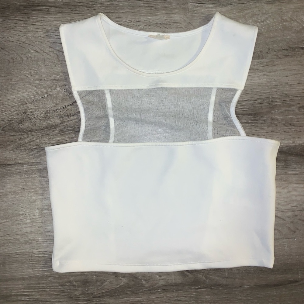 Futuristic Crop Top